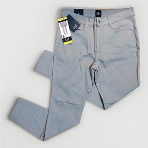GAP Skinny 5 Pocket Stretch Pants – Size 6 – Grey – NWT